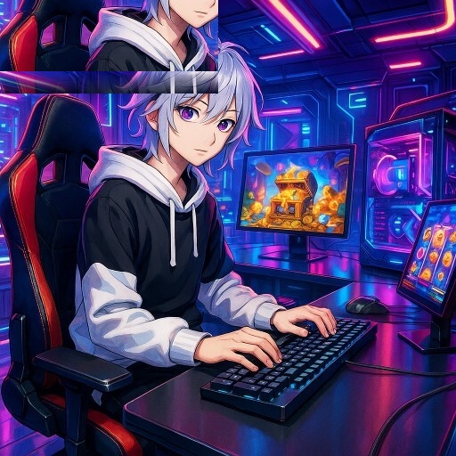 Imagem promocional da 8385 mostrando a plataforma e suas vantagens